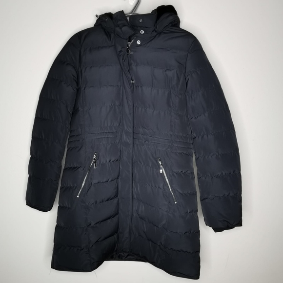 New Precis Winter Jacket Navy Size 8 - Picture 1 of 7